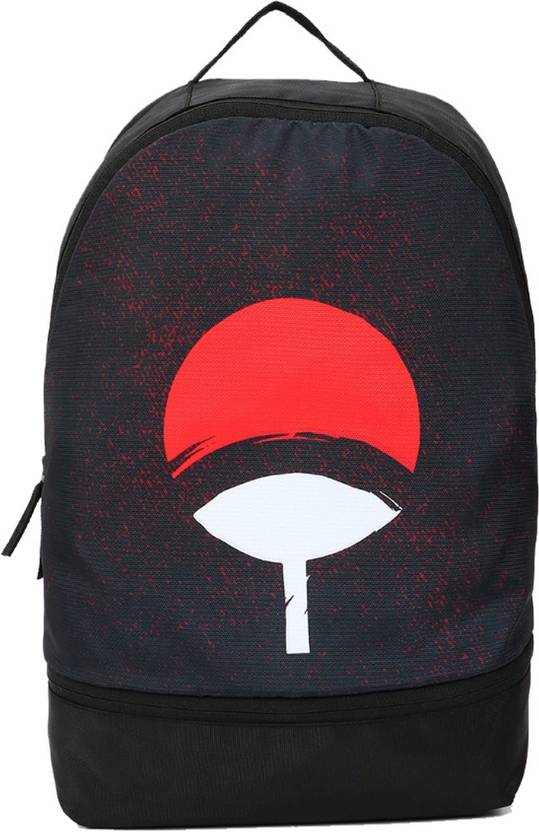 BEWAKOOF Uchiha Clan Printed Small Backpack 13 L Laptop Backpack Black - Price in India BEWAKOOF Uchiha Clan Printed Small Backpack 13 L Laptop Backpack Black - Price in India
