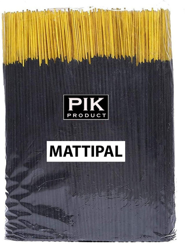 PIK Product Mattipal incense sticks | Agarbatti | Mattipal Fragrance | Home and Office use | 500 Sticks Mattipal(500 Units, Set of 500)