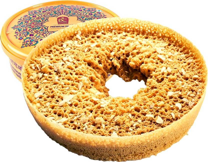 BHIKHARAM CHANDMAL Meetha Ghevar Rajasthani Ghewar Pure Desi Ghee