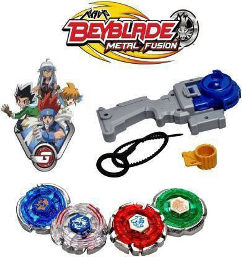 orazig 4D System Metal masters fury Beyblade Set Combo Pack (Multicolor)(Multicolor)