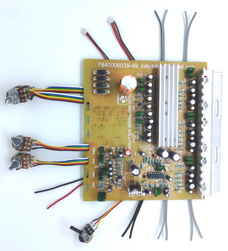 TECH AND TRADE FIVE IC 4440 BASED 4.1 HOME THETER AUDIO AMPLIFIER