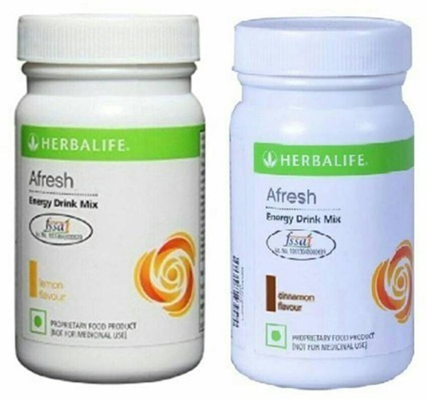 HERBALIFE Afresh Energy Drink LEMON & CINAMON FLAVOUR Energy Drink
