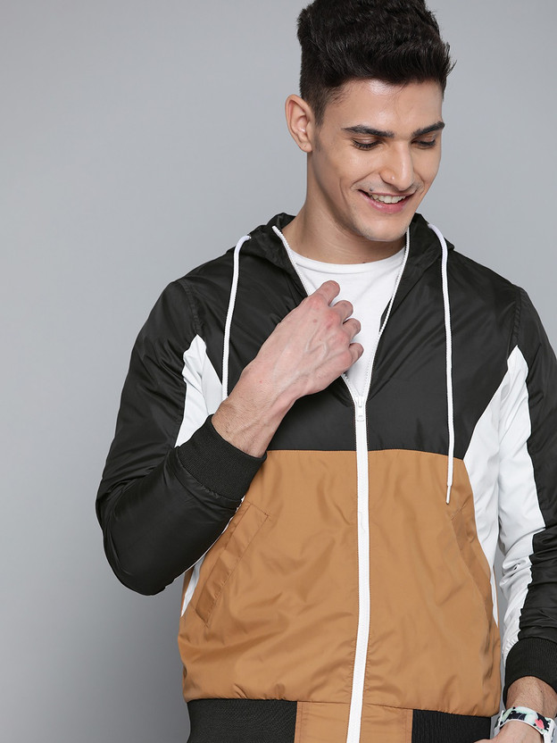 Full Sleeve Colorblock Men Jacket 