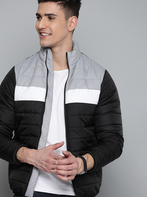 Full Sleeve Colorblock Men Jacket 