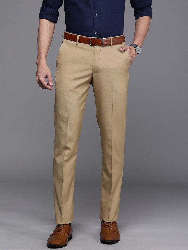 Maleno Maleno Slim Fit Men Brown Trousers - Flipkart Deal