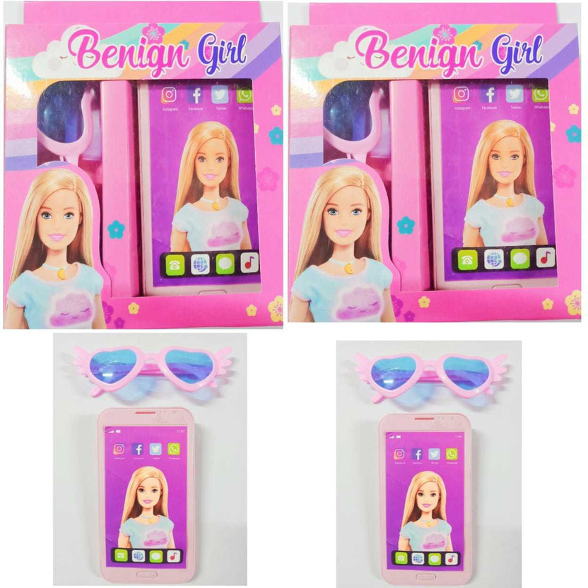 imtion imtion Combo ( Pack of 2 ) Cell phone musical mobile toys + gogles ) Birthday return gift for kids - Flipkart Deal