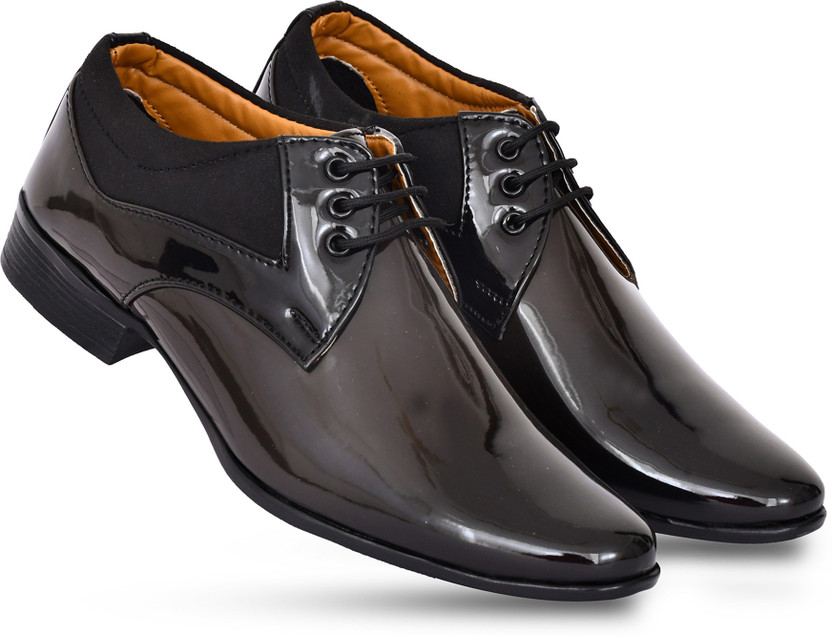 Golden Shoes Boys Lace Derby Shoes 