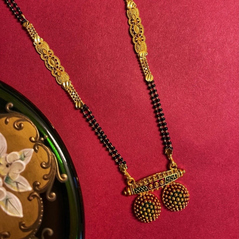 vati pendant mangalsutra vati design gold