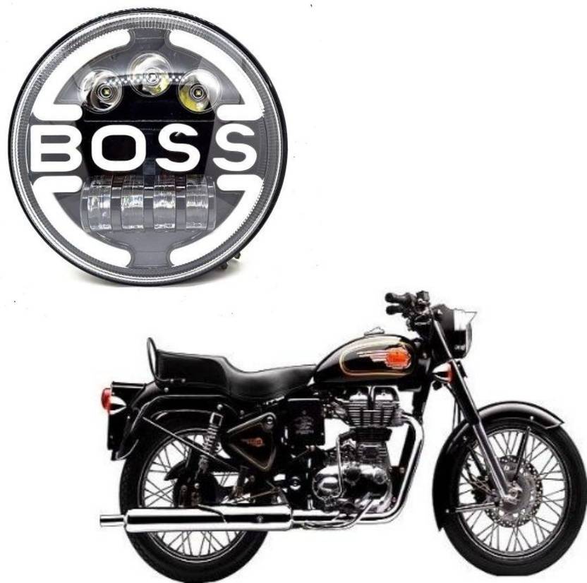 AUTOGARH LED Headlight for Royal Enfield Electra Twin Spark Price in