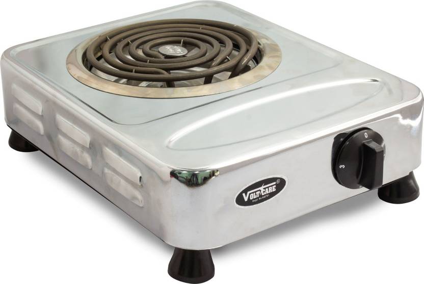 Voltcare 2000 Watts Electric Coil Hot Plate Chrome Finish Model No. 701