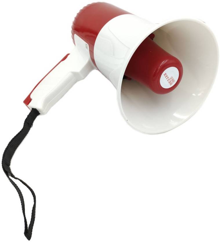 Svojas Speaker 50 Watts Handheld Megaphone with Talk Record Play Siren