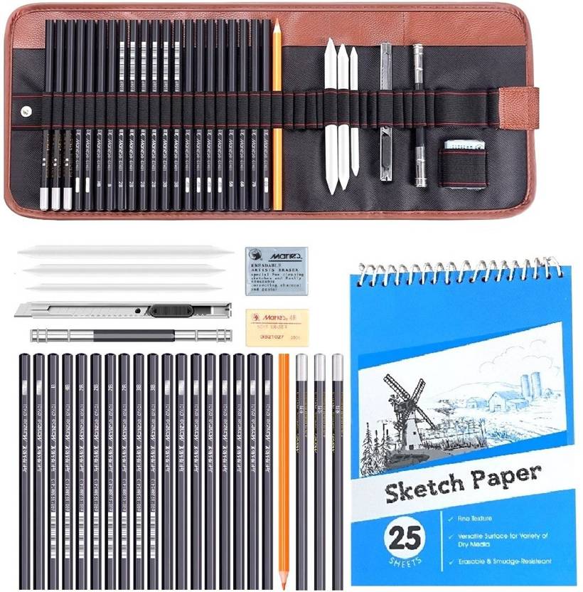 Wynhard Sketch Pencil Set for Artists Drawing Sketching
