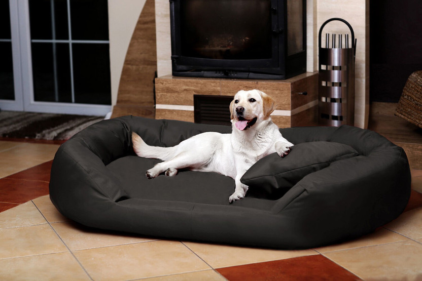 Royals Rore Dog bed XXXL Pet Bed(BLACK)