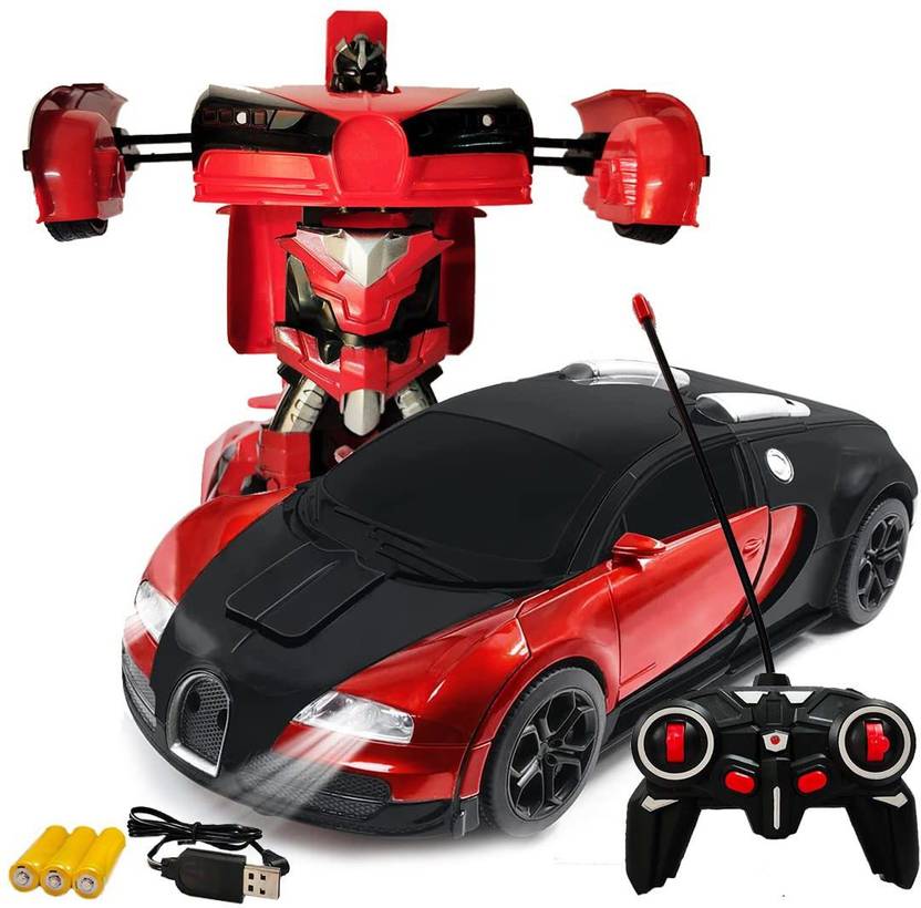 Wembley Toys High Speed Rechargeable Transformers RC Bugatti Robot