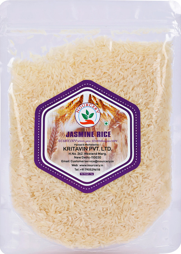 Nourcery Jasmine Jasmine Rice (Full Grain, Raw)(1 kg)