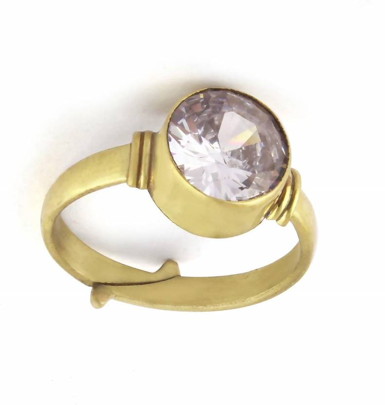 Chopra Gems Zircon Stone Rashi Ratna Ashtadhatu Ring for ...