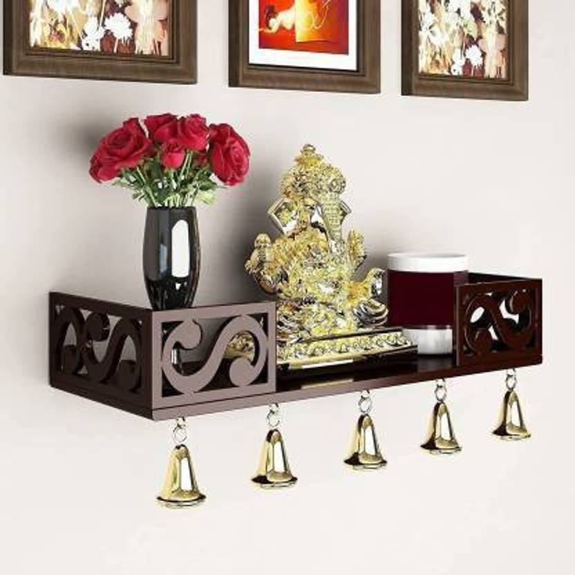 A One Shoppe Wall shelf Tempe Bell shelves MDF Wall hanging , floating