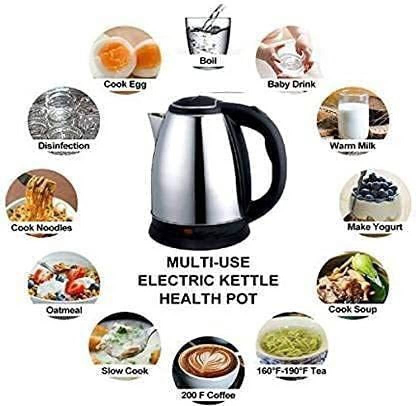 PRATYANG KET021 Stainless Steel Electric Kettle Multipurpose Extra