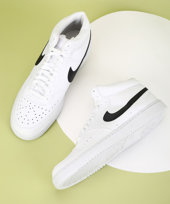 NIKE COURT VISION MID NN High Tops For Men - Buy NIKE COURT VISION MID NN  High Tops For Men Online at Best Price - Shop Online for Footwears in India  | Flipkart.com
