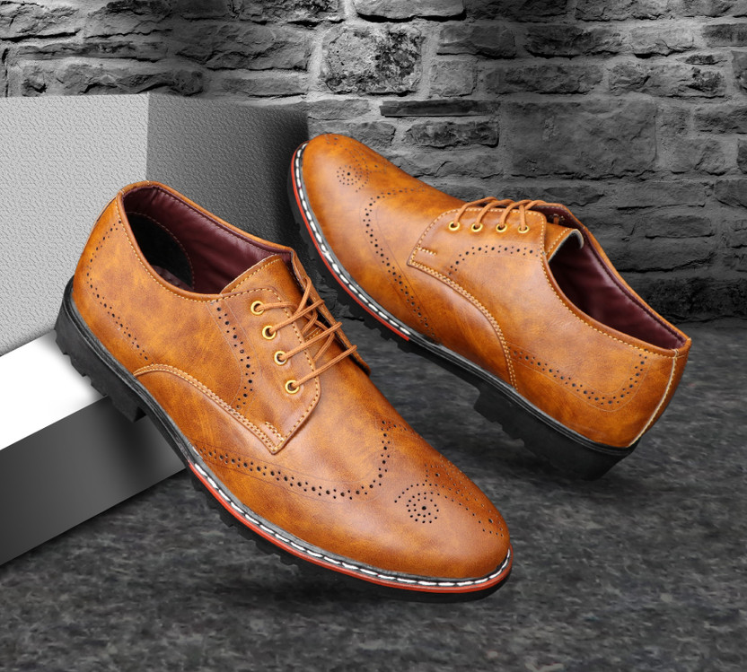 AMBRICK Premium Casual Brogue Shoes For 