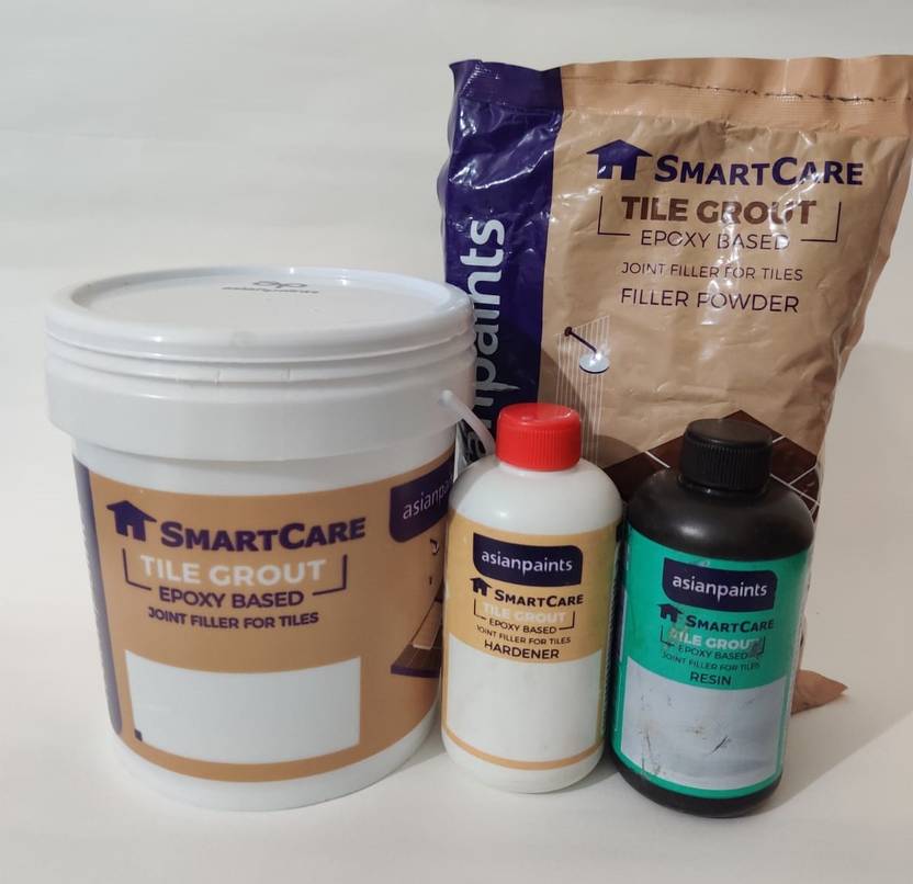 Asian Paints Smartcare Tile Grout Epoxy 3K Based For Floor & Wall