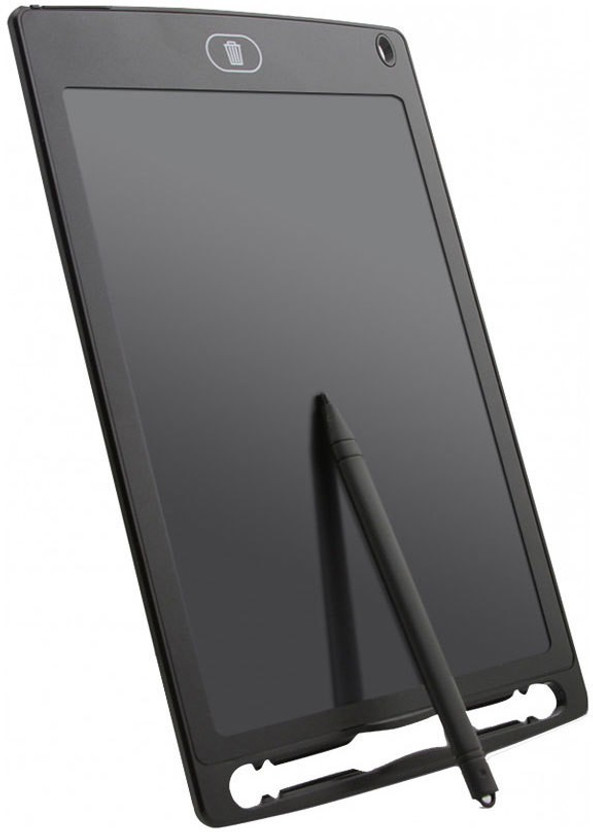 BVM GROUP Writing Tablet 8.5 Inch Screen Electronic Writing & Drawing Board Doodle Board for Kids at Home, School, Learning Educational Toy Gift for Age 3+ Year Old Girls Boys Toddlers(Black)