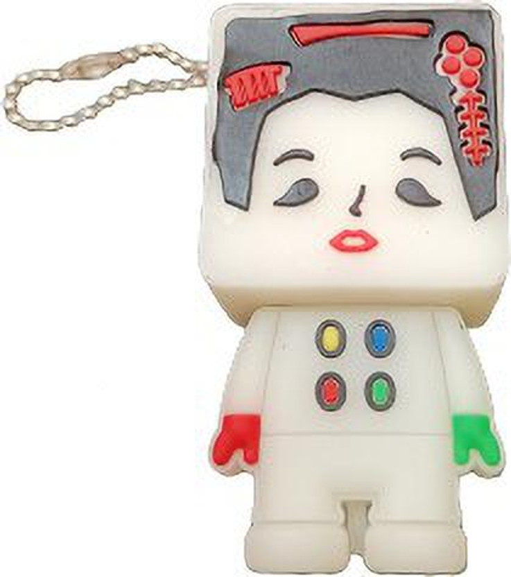 PANKREETI PDT164 Cartoon Designer 32 GB Pen Drive Compatible with Netbook, Gaming Console, Desktop Computer, Television, Laptop USB 2.0 Rubber Case(White)