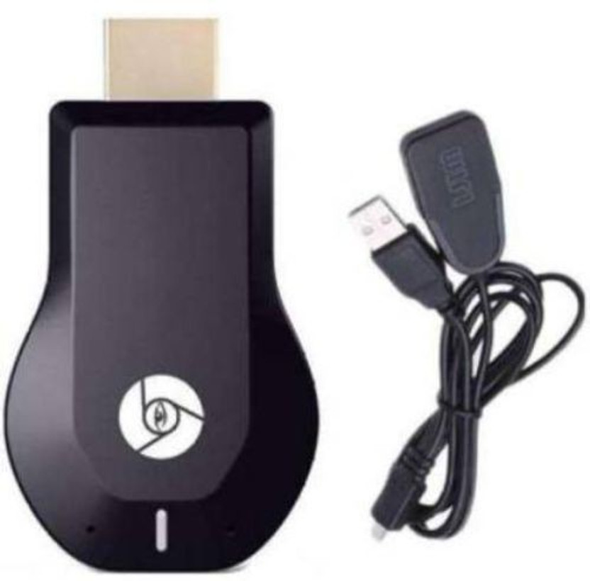 Clairbell YRJ_570V Any cast WiFi HDMI Dongle & Wireless Display for TV\Laptop\Desktop\Tablet Compatible with All Smartphone Media Streaming Device(Black)