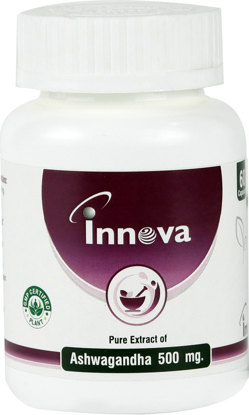Innova Innova Formulations Pure Extract of Ashwagandha for Immunity 500 mg (Pack of 1)(60 Capsules) - Flipkart Deal