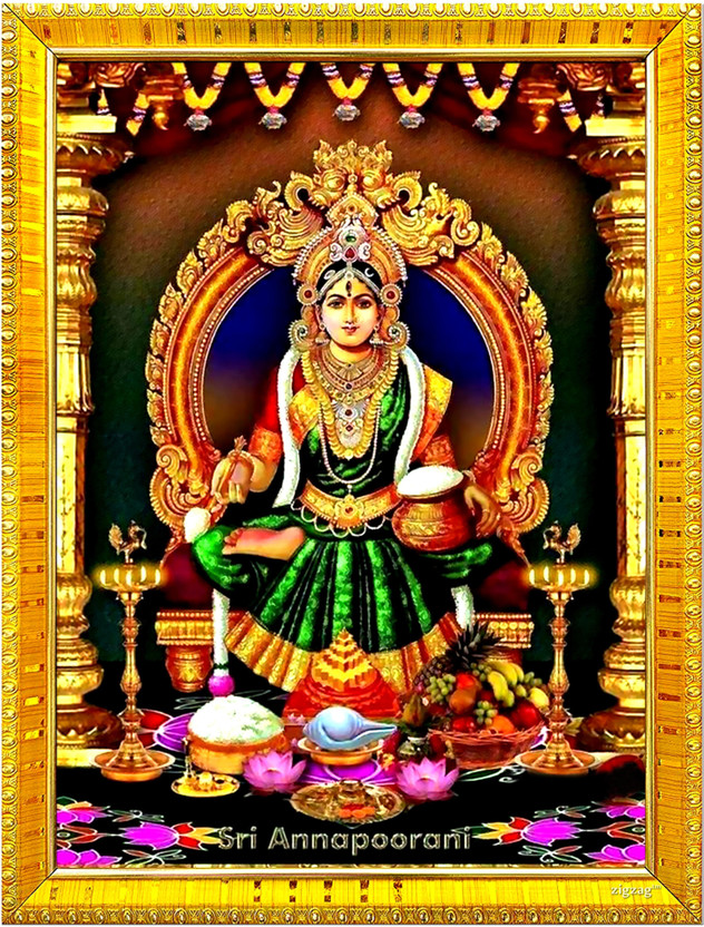 Saraswati Zet De Hindoetengodin Van Kennis Neer Vector Illustratie