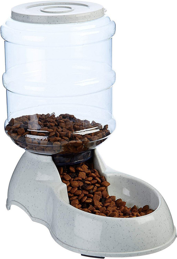 KT Mart Plastic Pet Bowl & Bottle(3.8 L Multicolor)
