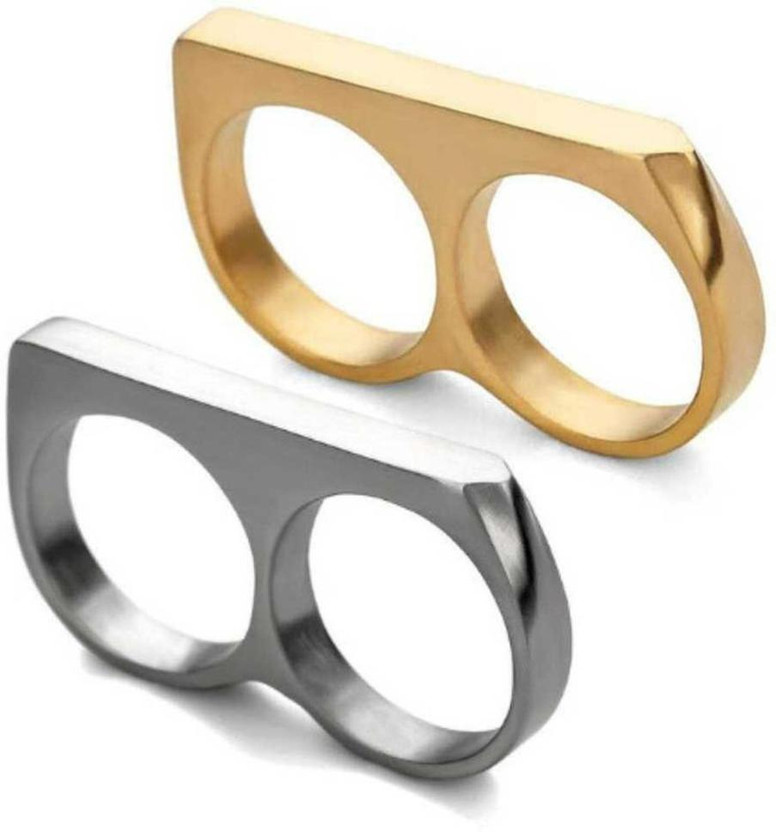 ruby collection Stainless Steel Ring Set