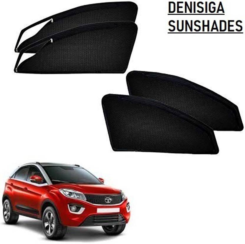 DENISIGA Rear Window, Side Window Sun Shade For Tata Nexon Price in India Buy DENISIGA Rear