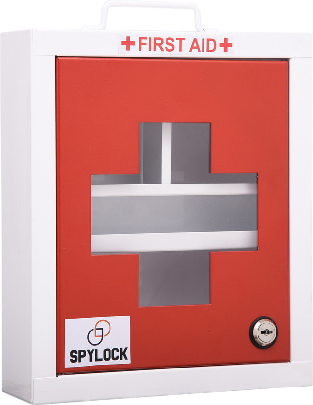 Spylock High Grade Wall Mount First Aid Box Emergancy Medical Box First Aid Kit First Aid Kit(Sports and Fitness, Vehicle, Workplace)