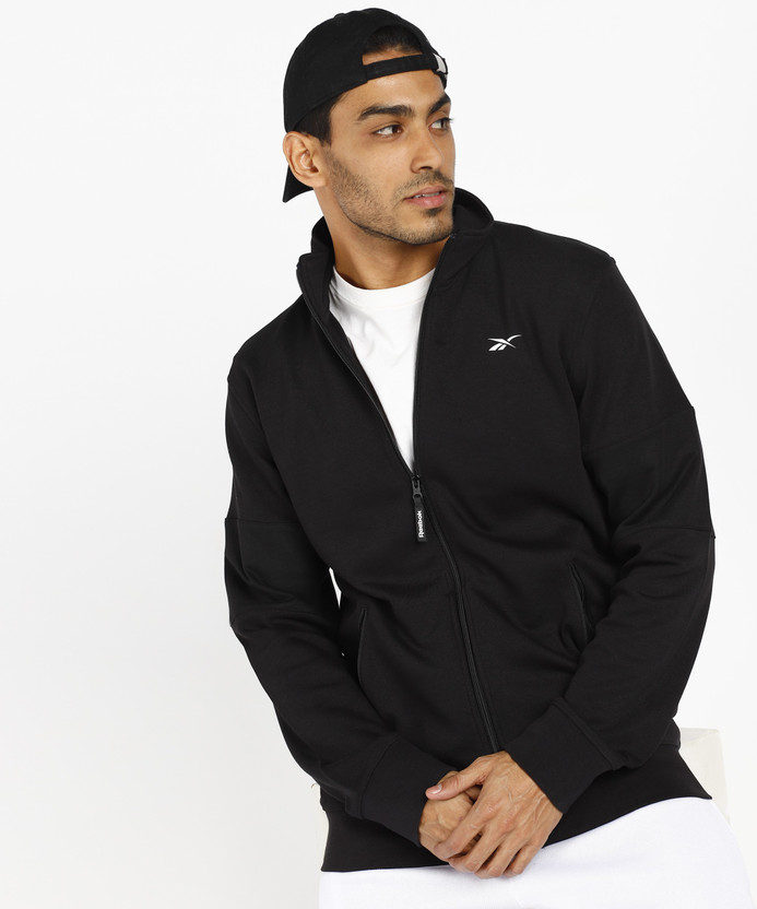 REEBOK Full Sleeve Solid Men Jacket 