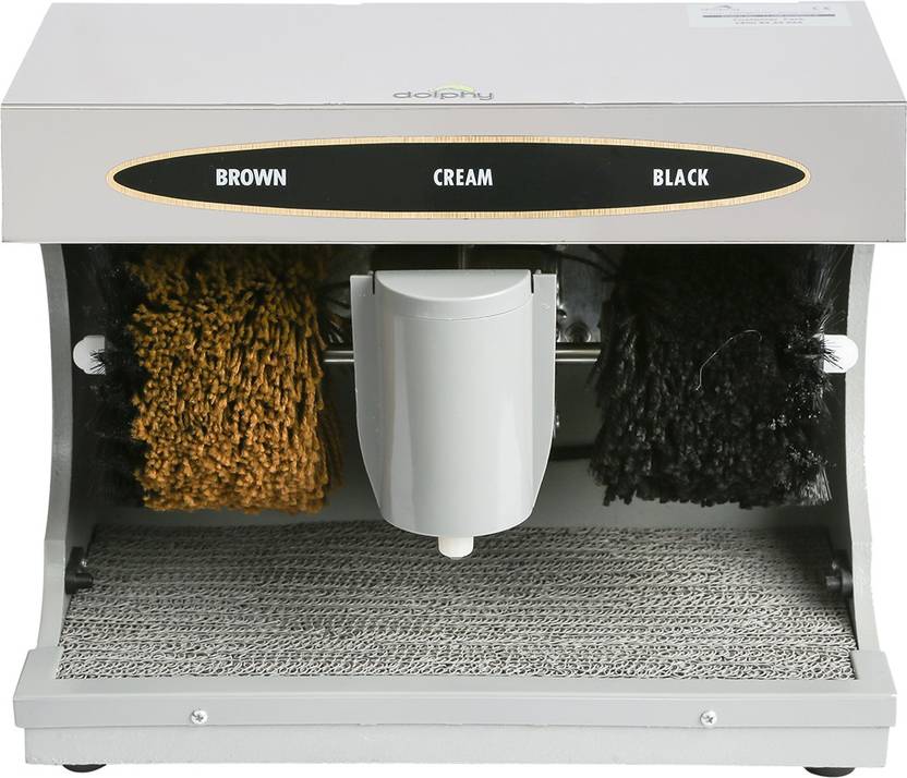 DOLPHY New silver Automatic Shoe Polishing Machine Price in India Buy