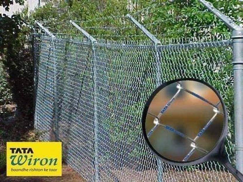 TATA WIRON TATA FENCING CHAINLINK 50FT LENGHT Steel Fence Post Price in India Buy TATA WIRON