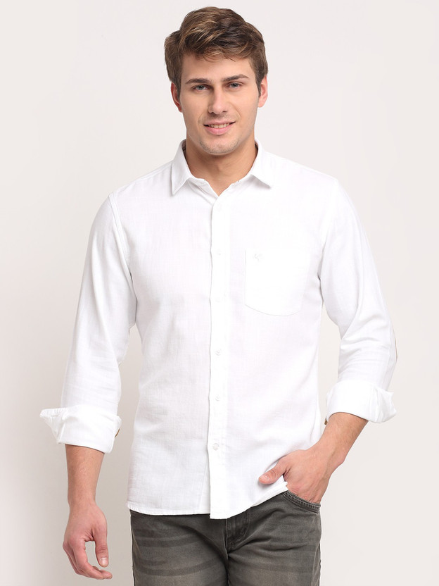 Cantabil white shirt price clearance