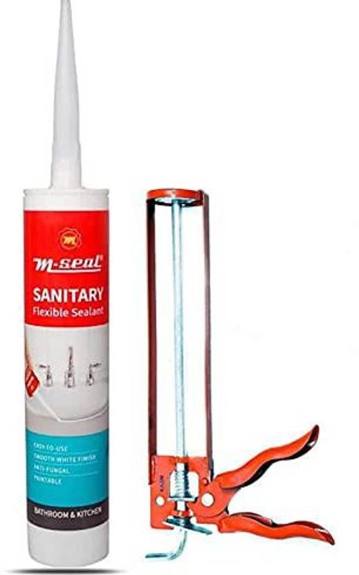 Pidilite Mseal Silicon Sealant With Gun Aquarium Sealant Price in India