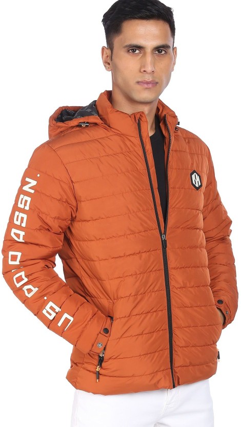 us polo orange jacket