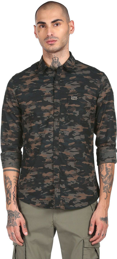 U.S. POLO ASSN. Men Military Camouflage