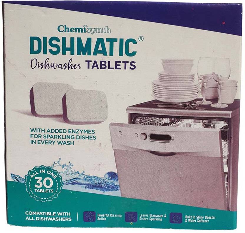 Dishmatic Dishwasher Tablets, Automatic Dishwashing Tablets for