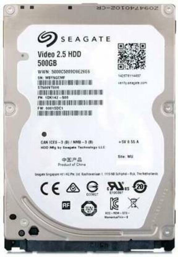Seagate Seagate 500 GB Laptop Silver SATA Internal Hard Disk Drive (HDD) (500 GB Laptop Internal Hard Disk Drive)(Interface: SATA, Form Factor: 2.5 Inch)