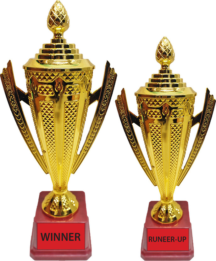 Flipkart BAREEZÉ PURE 15 Inch & 12 Inch Trophy for Cricket tournament, Sport, Academy, Awards, School Trophy(15 Inch & 12 Inch) - Flipkart Deal