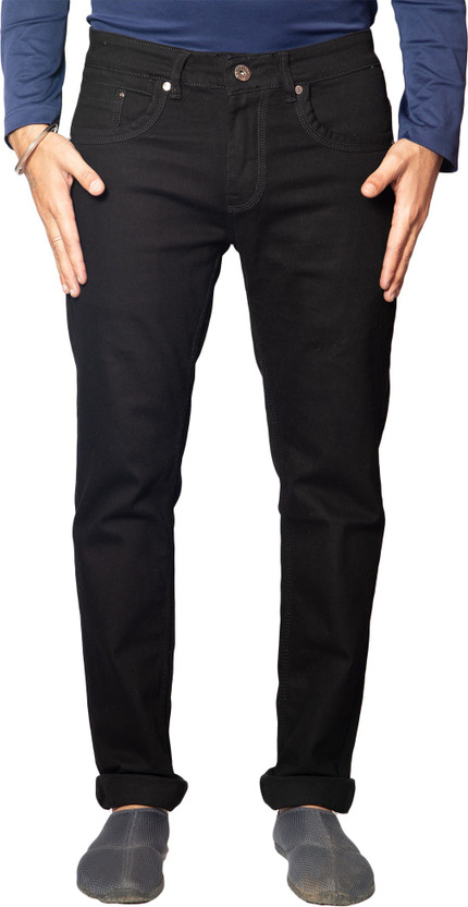 Filter Regular Men Black Jeans - Buy 
