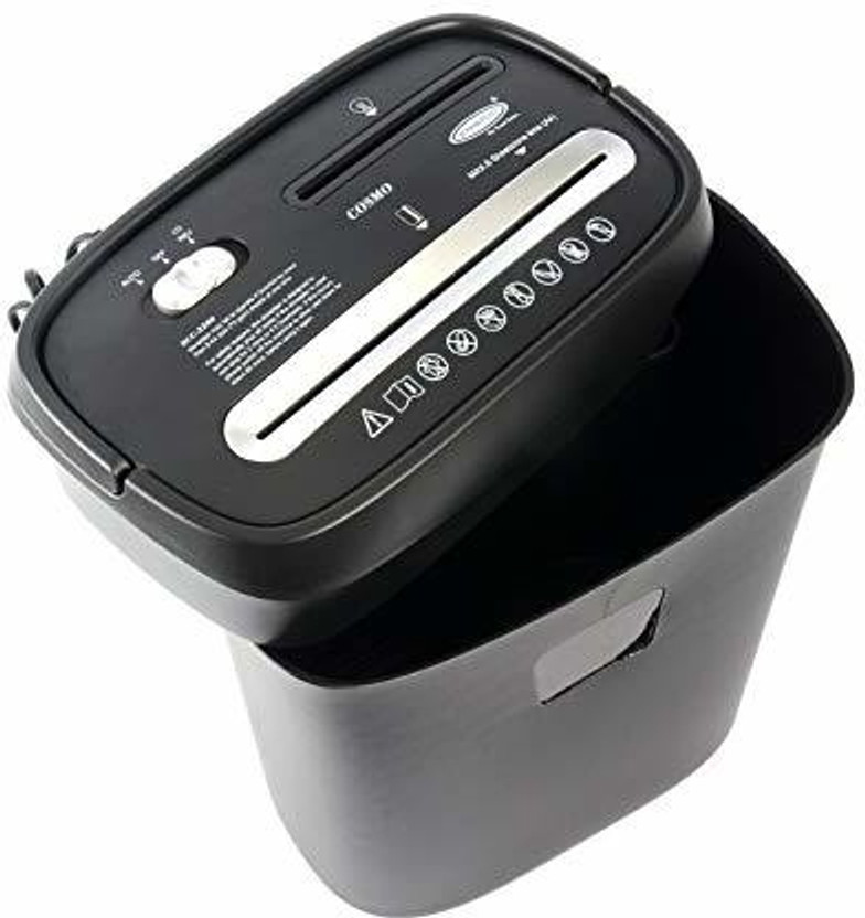 BAMBALIO BCC-2200 Paper/CD/Credit Card Cross Cut Shredder , 8 Sheet Capacity and 15 L Bin Paper Trimmer(8)
