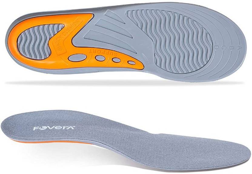 FOVERA Gel Insoles Shoe Inserts for Walking, Running Hiking All Day