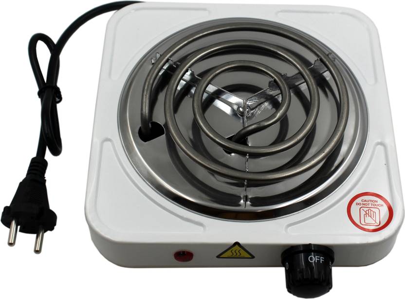 VIOVI (White) (220V1000W) Electric Coil Heater, Hotplate, Coal Burner