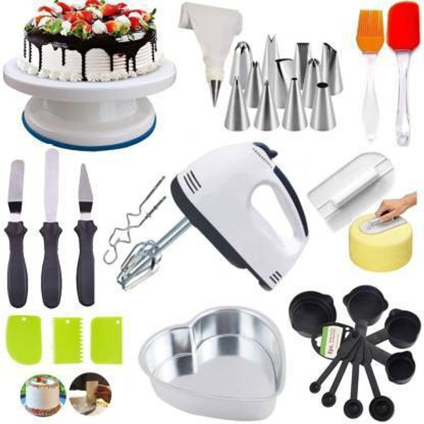 Vrukie aluminium mould Multicolor Kitchen Tool Set (Multicolor) Kitchen Tool Set(Multicolor, Baking Tools)