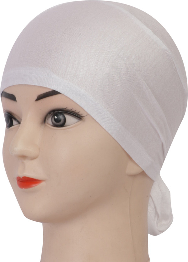MONATI Solid Hijab Headscarf cap Cap 